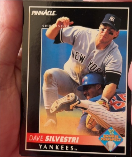 1992 Pinnacle #531 Dave Silvestri — front