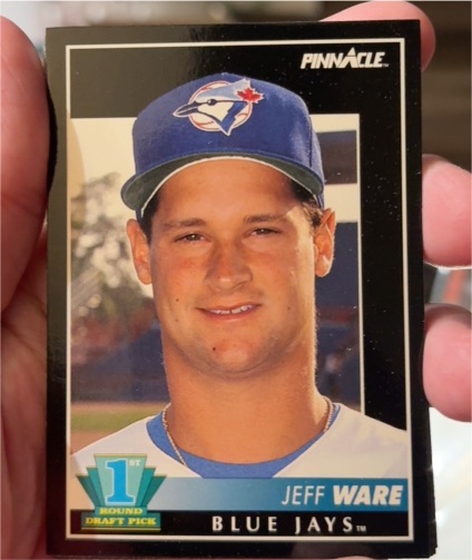 1992 Pinnacle #546 Jeff Ware — front