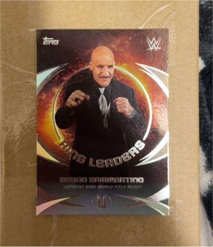 2025 Topps Universe WWE Ring Leaders #RL-10 Bruno Sammartino — front