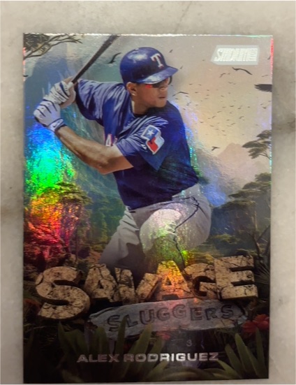 2025 Topps Stadium Club #SS-9 Alex Rodriguez Savage Sluggers — front