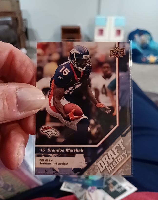 2009 Upper Deck Draft Edition #158 Brandon Marshall — front