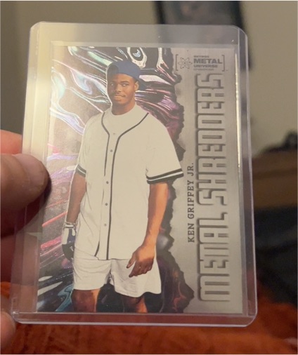 2022 Skybox Metal Universe Champions #120 Ken Griffey Jr. Metal Shredders — front