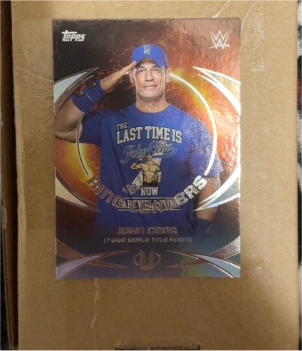 2025 Topps Universe WWE John Cena Ring Leaders #RL-19 — front