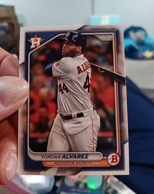 2024 Bowman #53 Yordan Alvarez — front