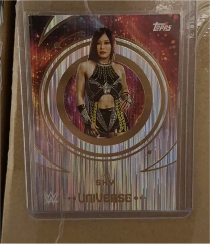2025 Topps WWE Universe #19 Iyo Sky — front