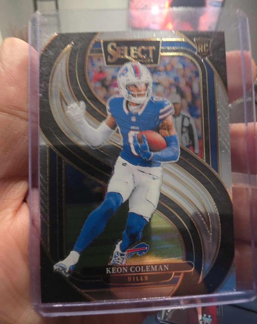 2024 Panini Select Premier Level #153 Keon Coleman — front