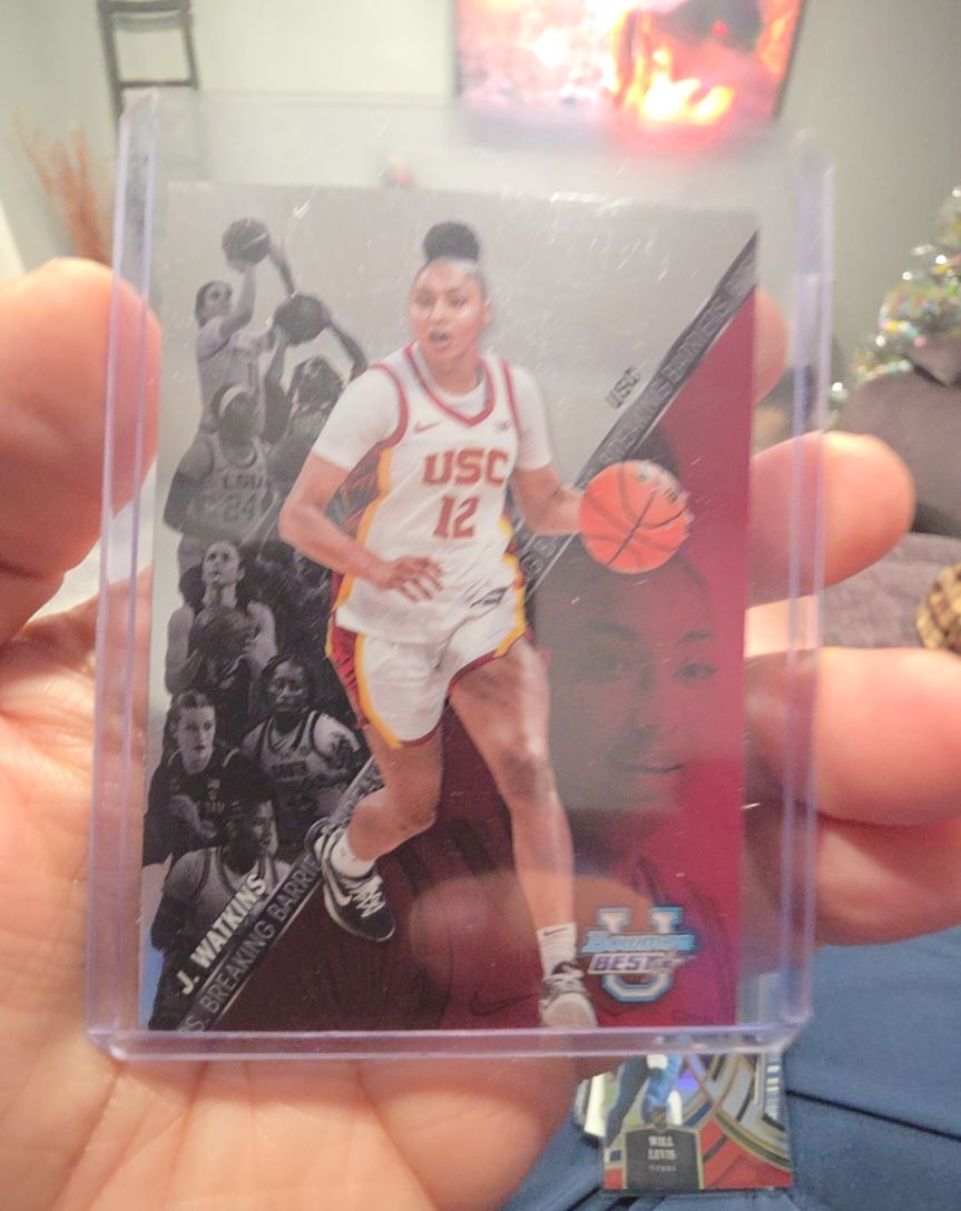 2024-25 Bowman Best University #BB-1 Juju Watkins Breaking Barriers — front