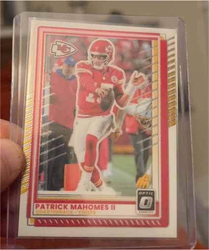 2025 Panini Donruss Optic #40 Patrick Mahomes II — front