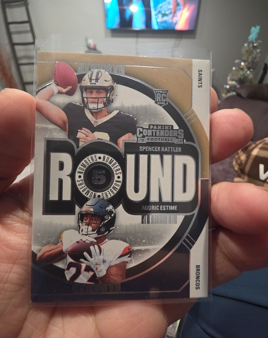 2024 Panini Contenders #18 Spencer Rattler/Audric Estime — front