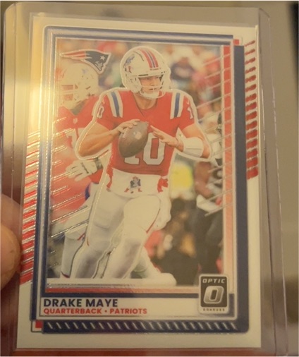 2025 Donruss Optic #47 Drake Maye — front