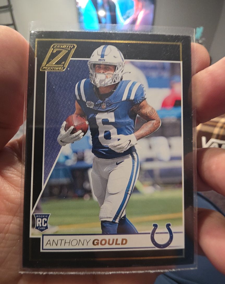 2024 Panini Zenith #105 Anthony Gould Rookie RC Indianapolis Colts — front