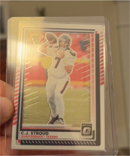 2025 Panini Donruss Optic #162 C.J. Stroud — front