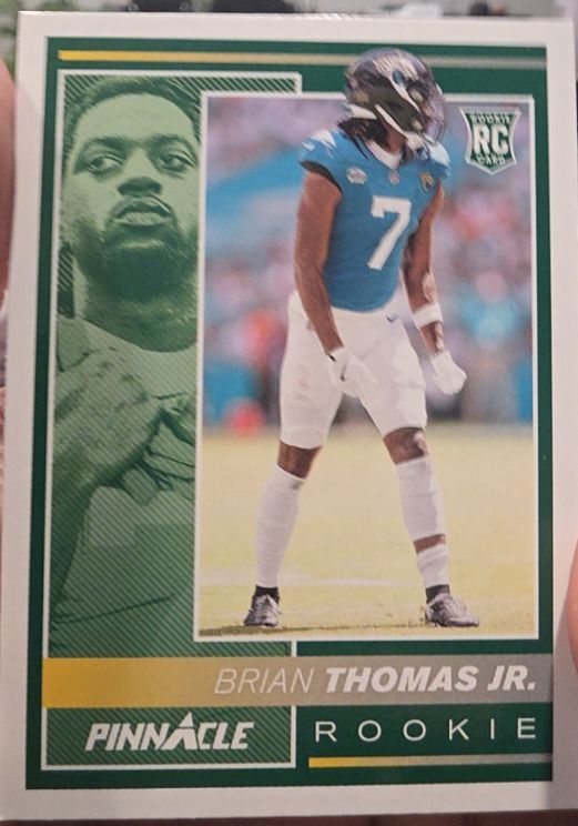 2024 Panini Encore Pinnacle #213 Brian Thomas Jr. — front