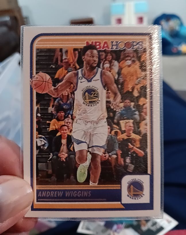 2023-24 Panini NBA Hoops #5 Andrew Wiggins — front