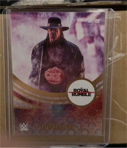 2025 Topps Universe WWE #210 Undertaker Royal Rumble — front