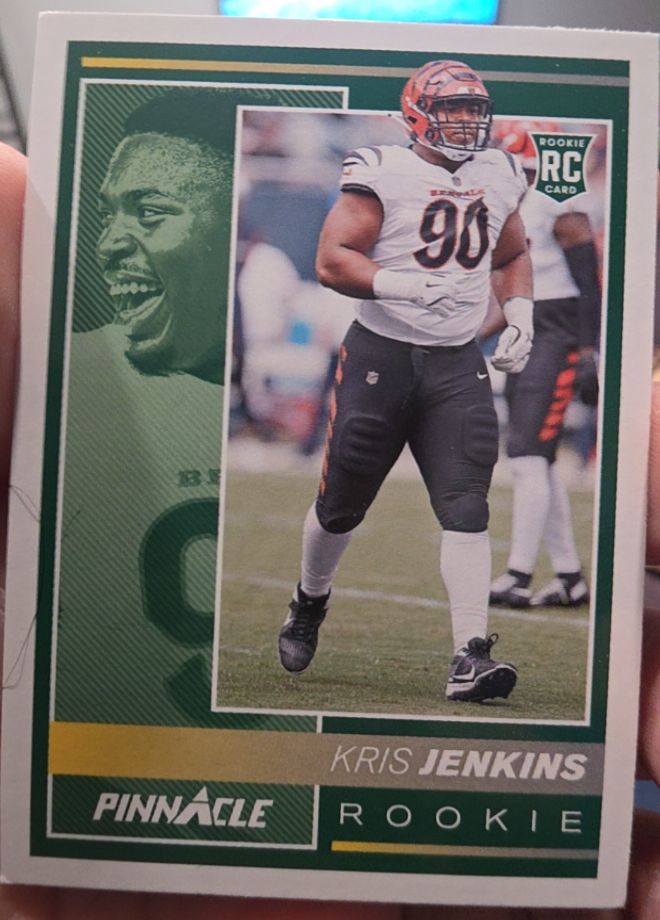 2024 Panini Pinnacle #265 Kris Jenkins Rookie — front