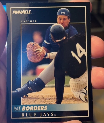1992 Pinnacle #421 Pat Borders — front