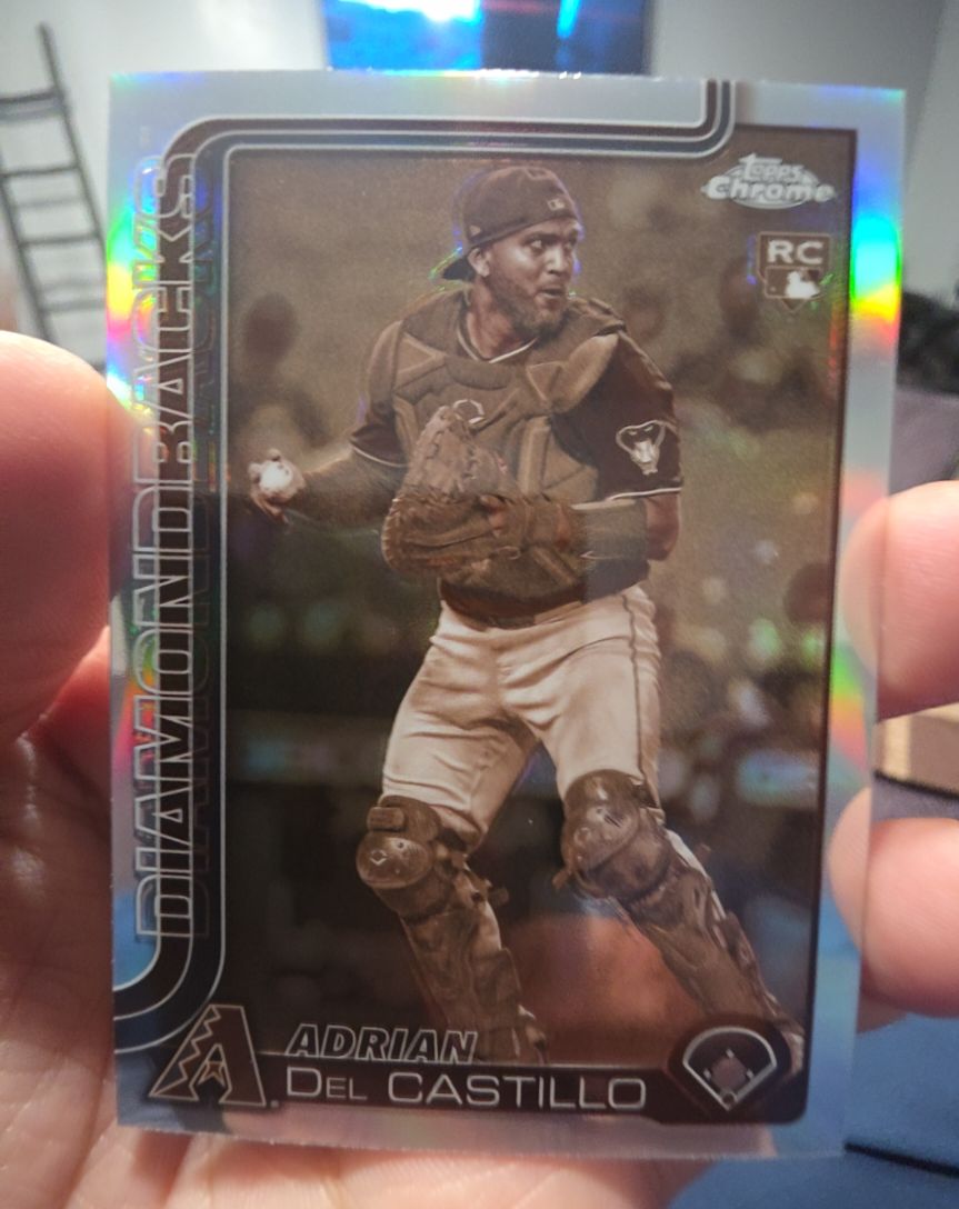 2025 Topps Chrome #240 Adrian Del Castillo — front