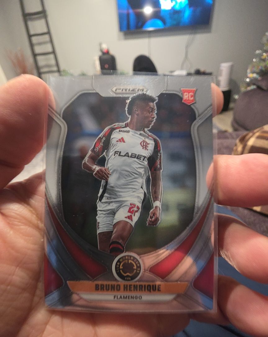 2025 Panini Prizm FIFA Club World Cup #104 Bruno Henrique — front