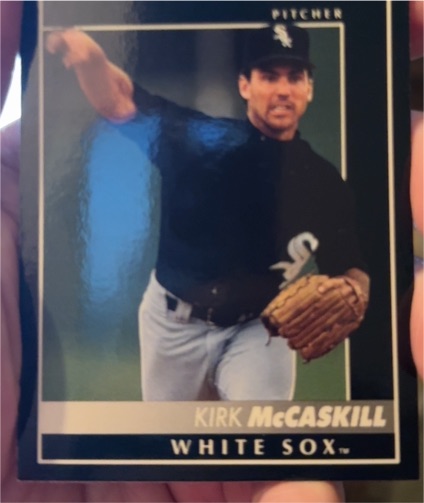1992 Pinnacle #391 Kirk McCaskill — front