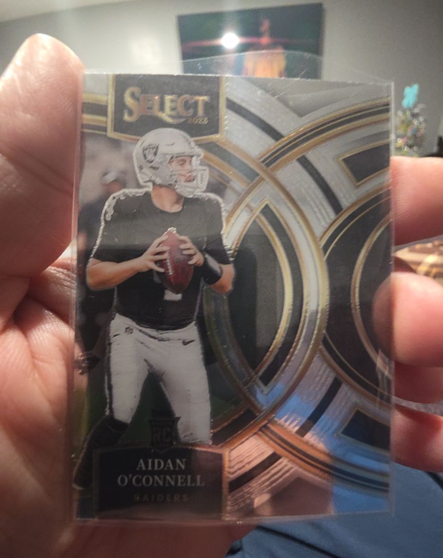 2023 Panini Select Premier Level #163 Aidan O'Connell Rookie — front