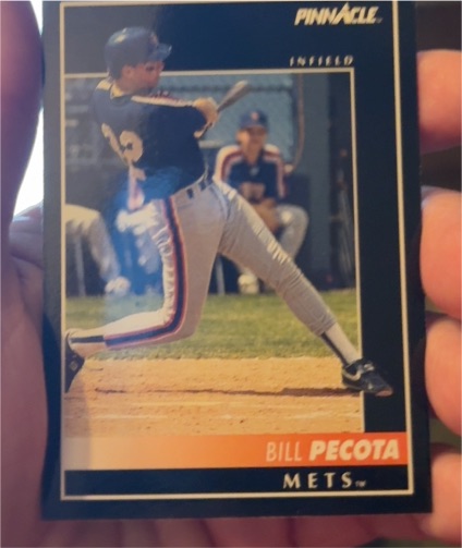 1992 Pinnacle #319 Bill Pecota New York Mets — front