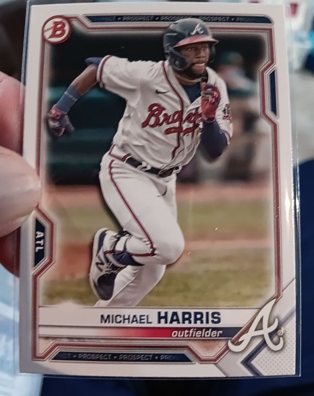 2021 Bowman Draft #BD-86 Michael Harris — front
