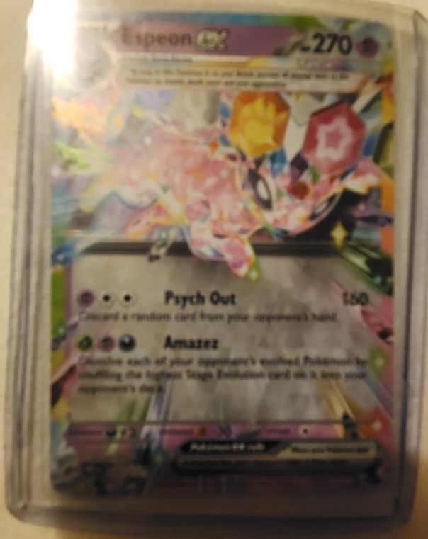 Pokémon TCG 2014 Primal Clash #034 Espeon EX — front