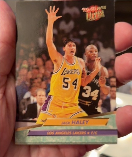 1992-93 Fleer Ultra #288 Jack Haley — front