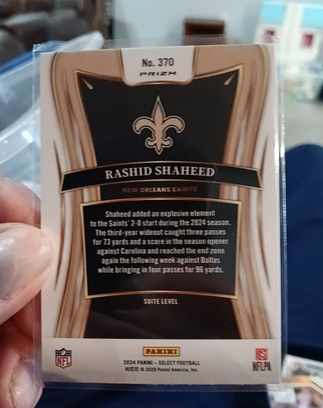 2024 Panini Select #370 Rashid Shaheed — front