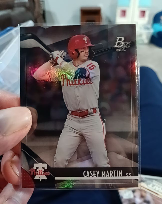 2021 Bowman Platinum #TOP-4 Casey Martin — front
