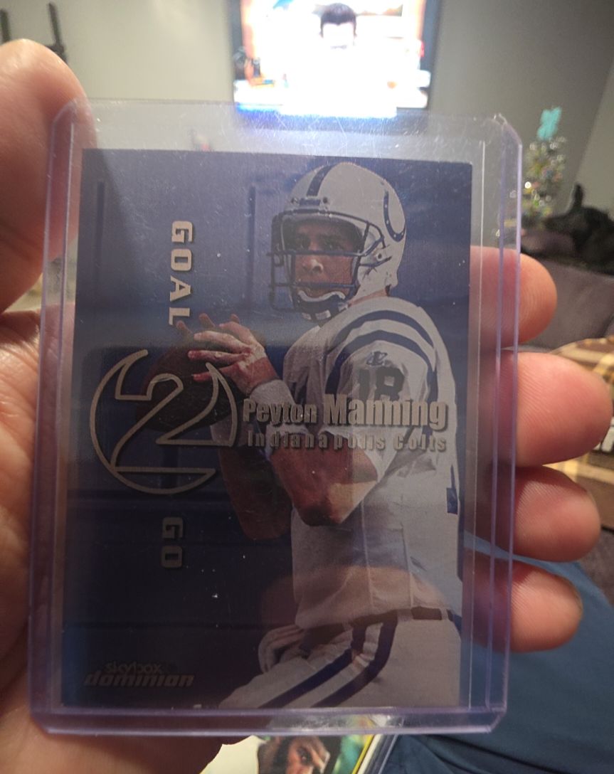 1999 Skybox Dominion Goal 2 Go #8GTG Peyton Manning — front