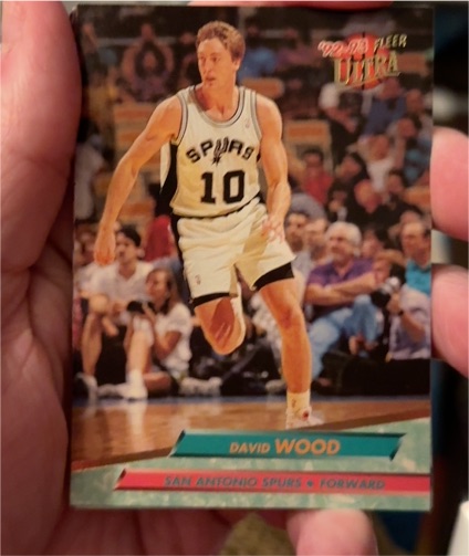 1992-93 Fleer Ultra #359 David Wood — front
