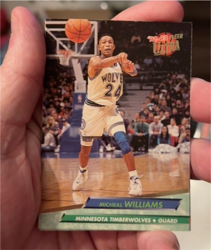 1992-93 Fleer Ultra #311 Micheal Williams — front