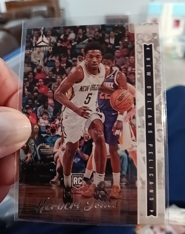 2021-22 Panini Chronicles Luminance #248 Herbert Jones Rookie Card — front