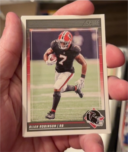 2024 Score #13 Bijan Robinson — front