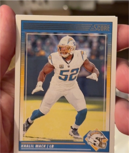 2024 Panini Score #166 Khalil Mack — front