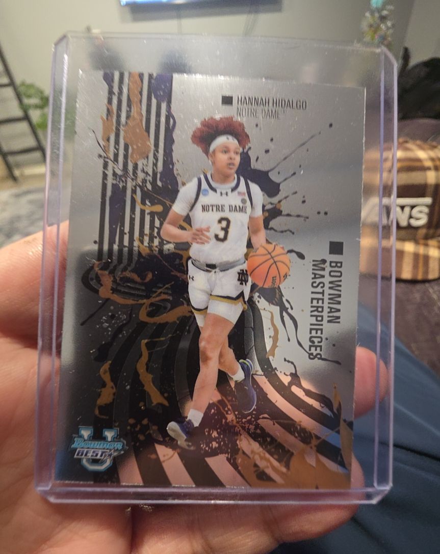 2024-25 Bowman Best University #BM-20 Hannah Hidalgo — front