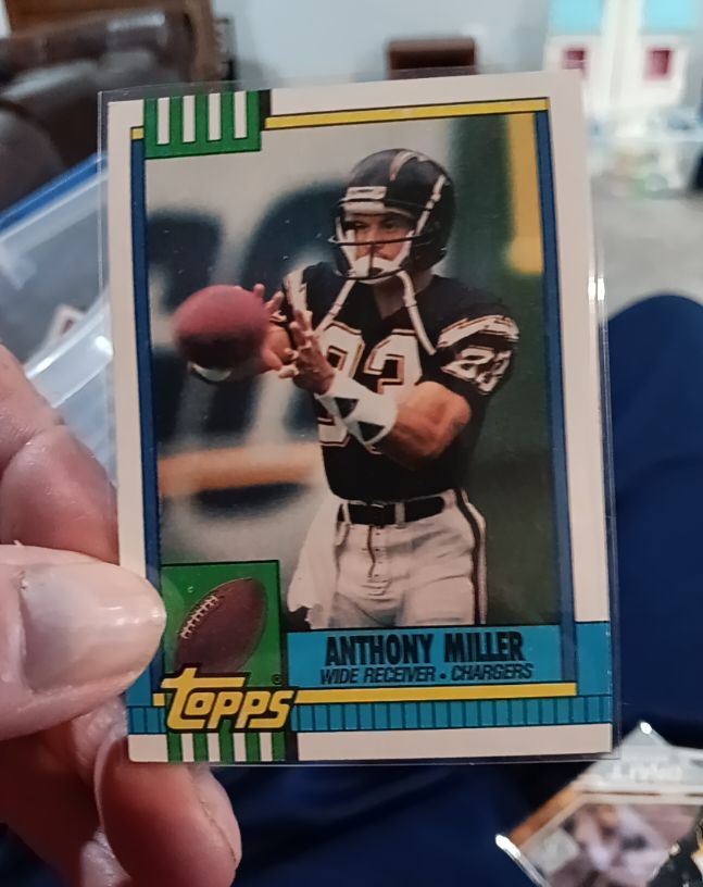 1990 Topps #390 Anthony Miller — front
