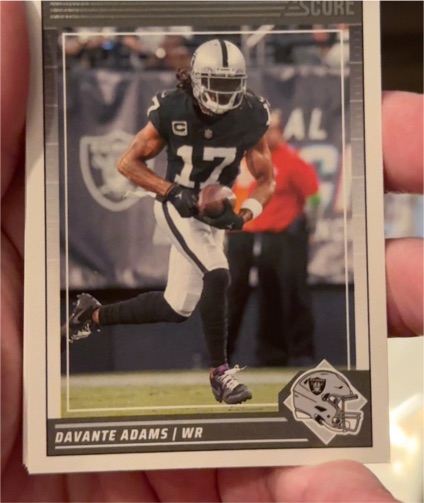 2024 Panini Score #148 Davante Adams — front