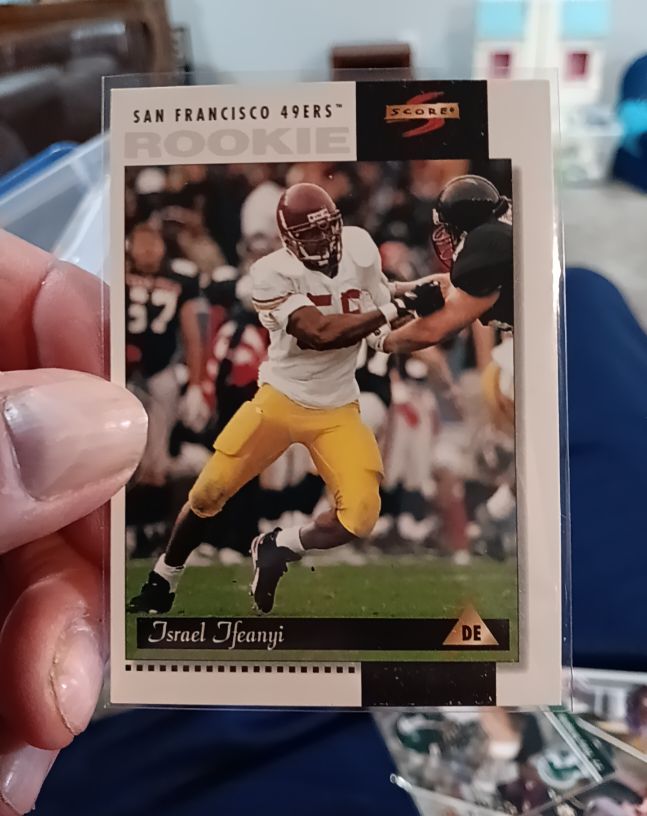 1996 Score #237 Israel Ifeanyi Rookie — front