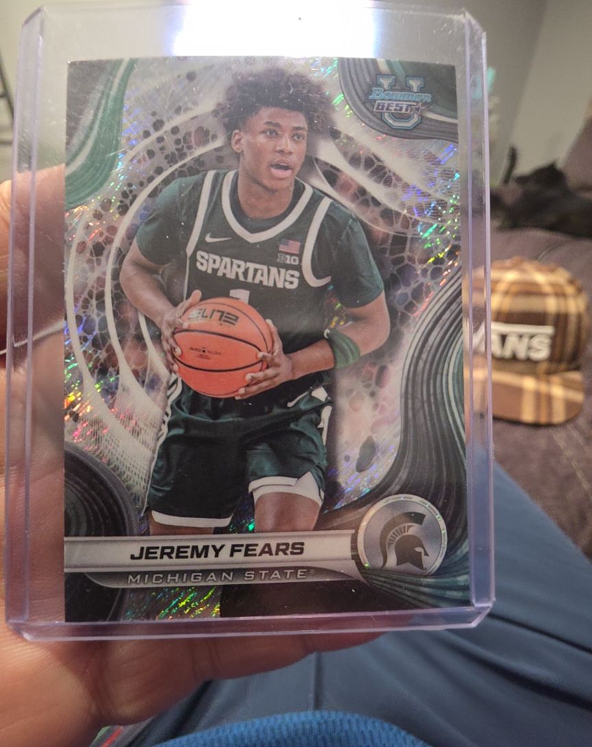 2024 Bowman Best University #77 Jeremy Fears — front