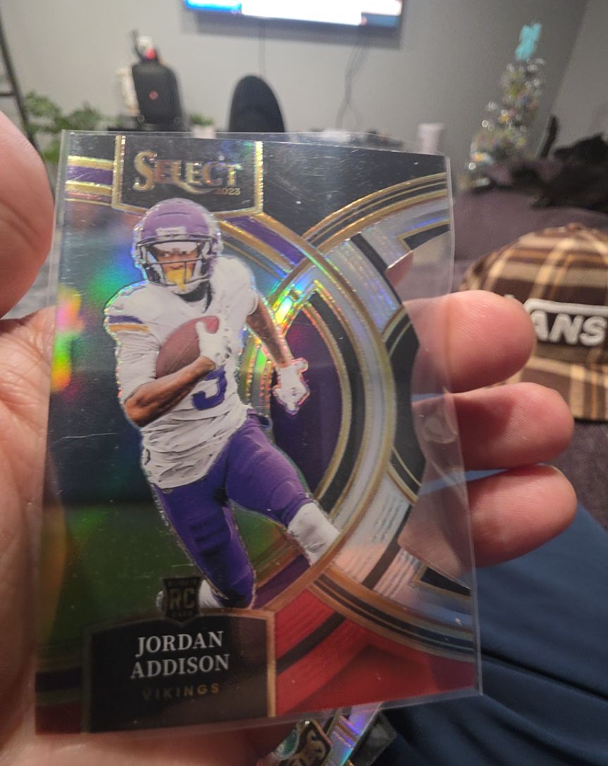 2023 Panini Select #194 Jordan Addison Premier Level Rookie — front