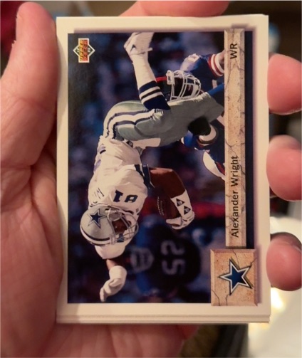 1992 Upper Deck #323 Alexander Wright — front