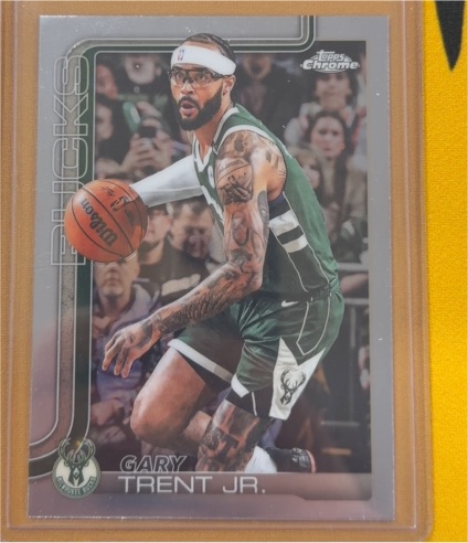 2025-26 Topps Chrome #110 Gary Trent Jr. — front