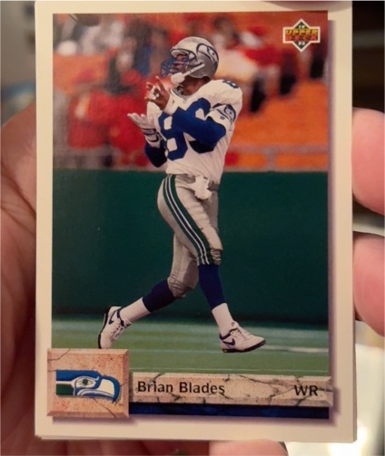 1992 Upper Deck #197 Brian Blades — front