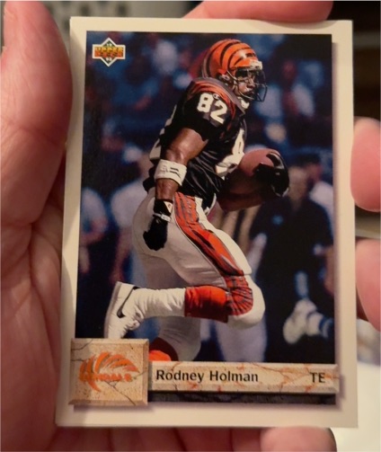 1992 Upper Deck #286 Rodney Holman — front