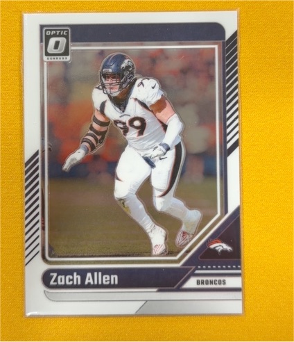 2024 Panini Donruss Optic #61 Zach Allen — front