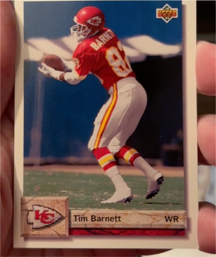 1992 Upper Deck #317 Tim Barnett — front