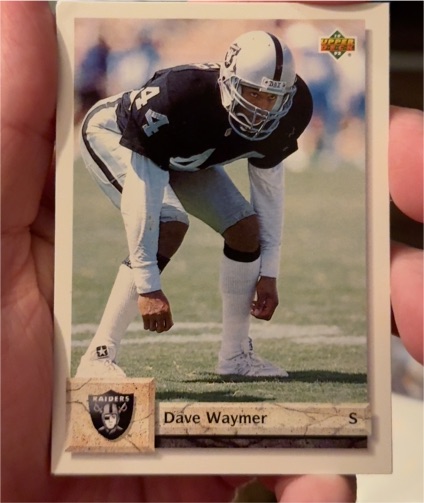 1992 Upper Deck #458 Dave Waymer — front